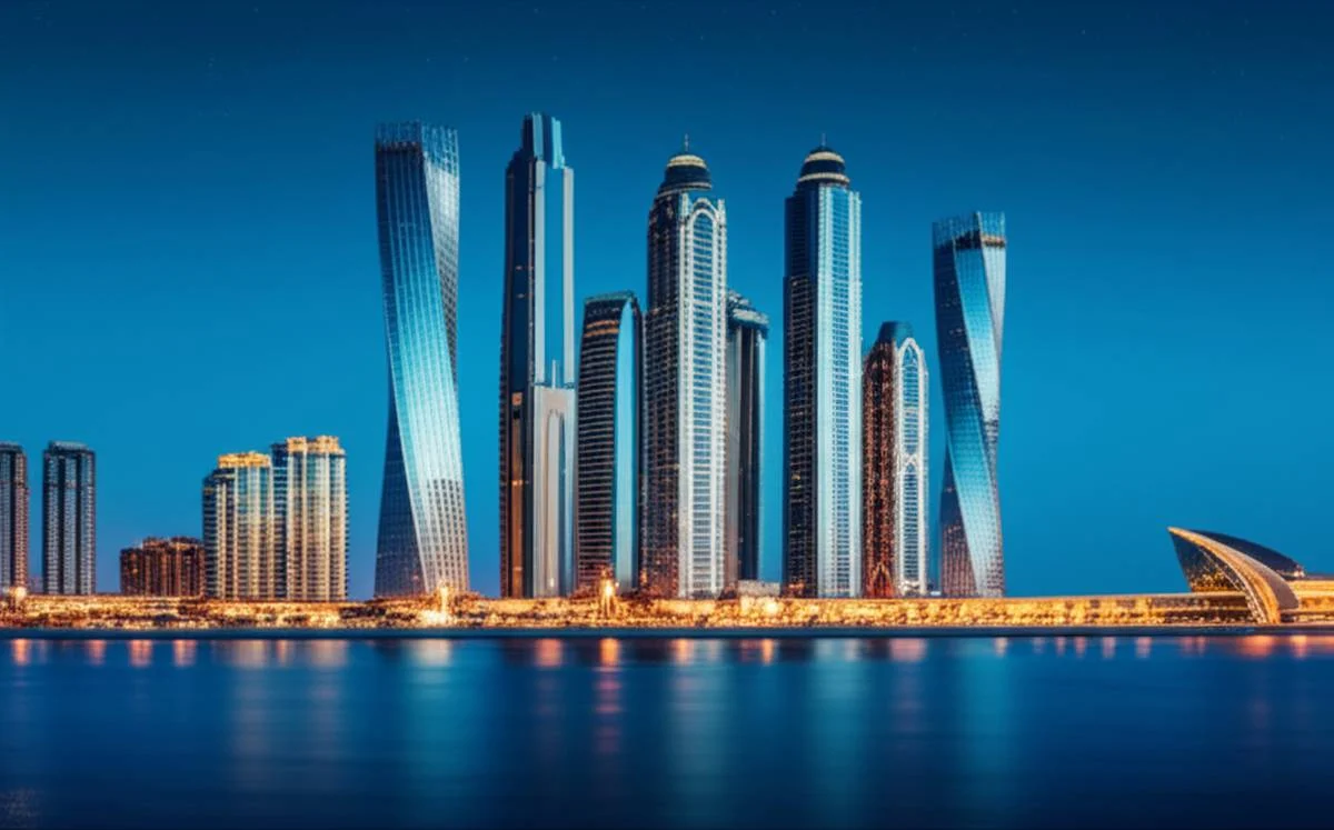 معماری چشم نواز: درخشش ساختمان ها در خلیج فارس