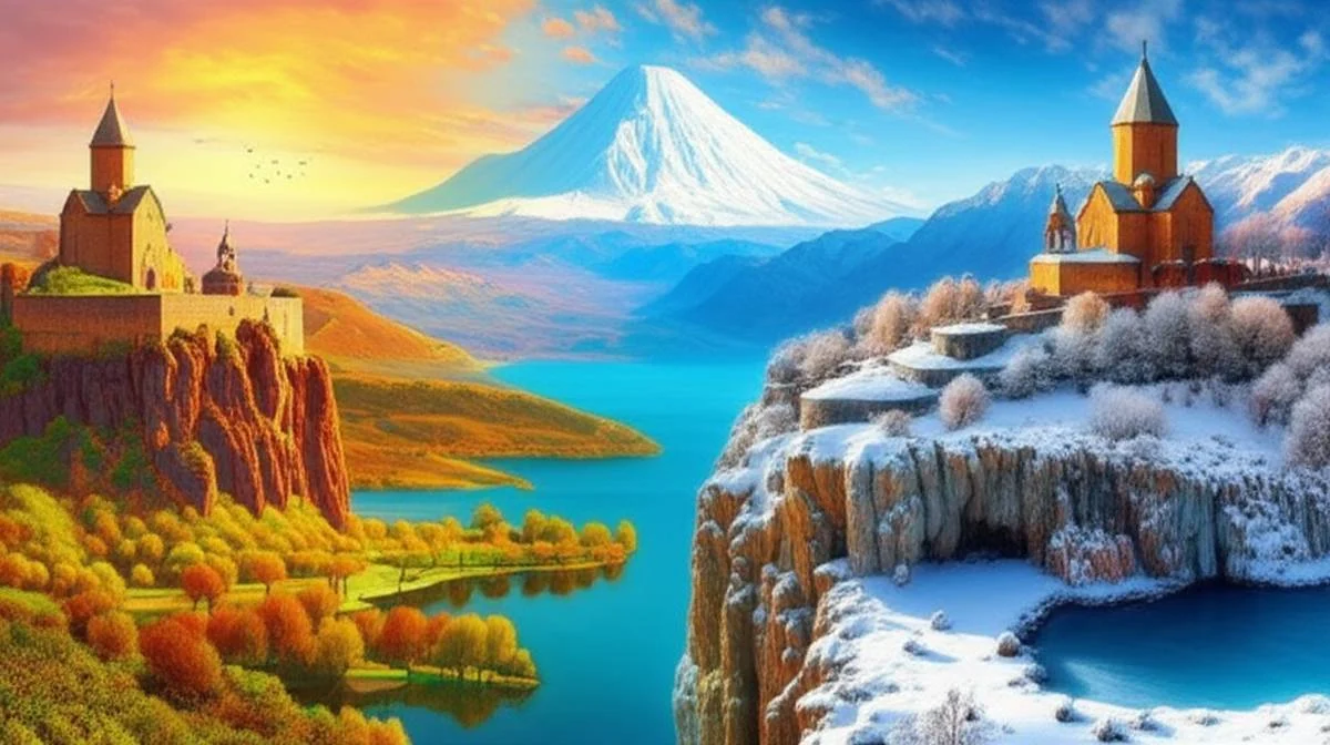 ۱۰ دلیل سفر به ارمنستان | زیبایی های کشور چهار فصل