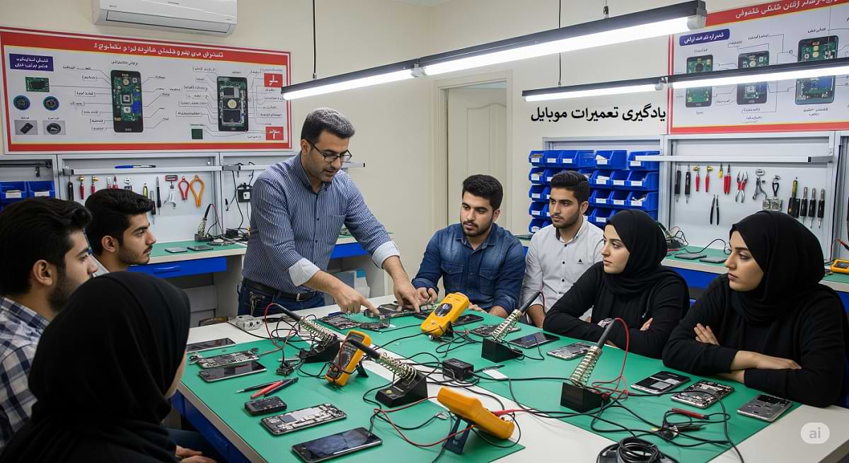 یادگیری تعمیرات موبایل
