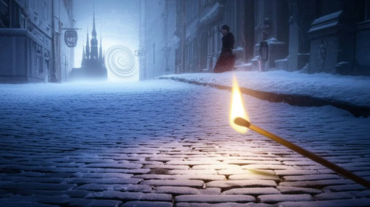 خلاصه ۵۴ داستان هانس کریستین آندرسن | دخترک کبریت فروش