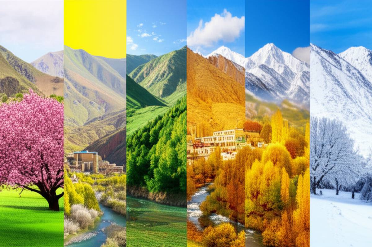 خوانسار در چهار فصل: بهترین زمان سفر و جاهای دیدنی
