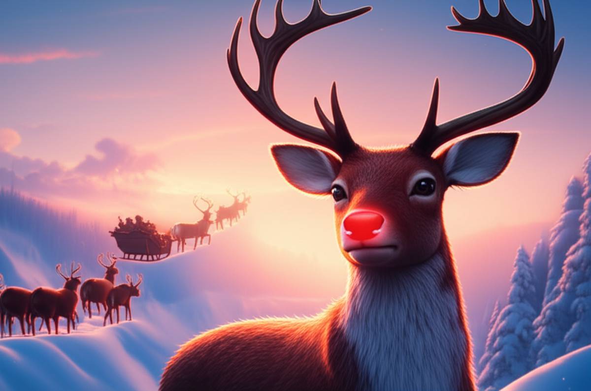فیلم رودولف گوزن شمالی بینی قرمز: داستان و بررسی (Rudolph)