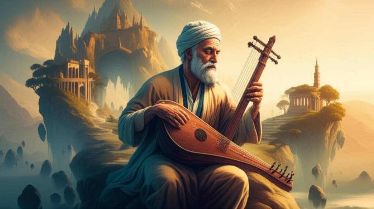خلاصه کتاب جزیره مثنوی | داستان پیر چنگی مولانا