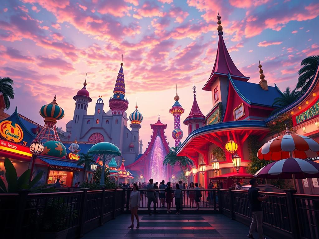 پارک انیمیشن مالزی: جایی که کارتون ها واقعی می شوند!