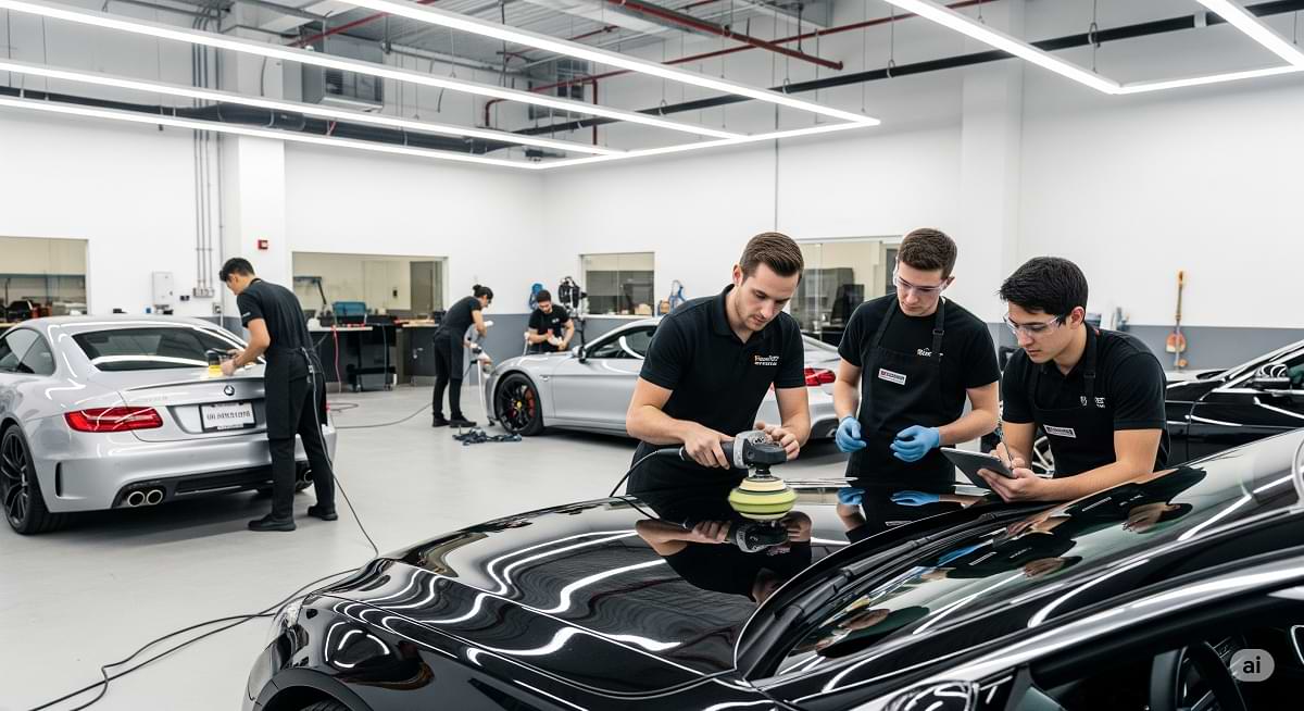 بهترین مرکز آموزش دیتیلینگ خودرو