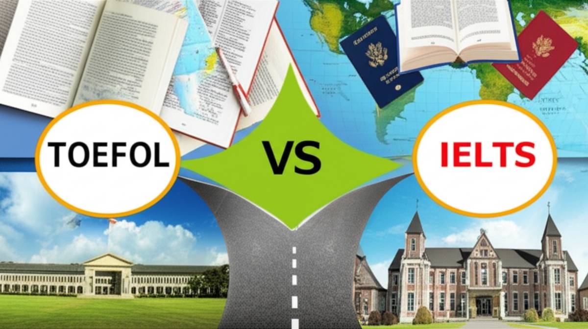 تفاوت آزمون TOEFL و IELTS در مهاجرت تحصیلی