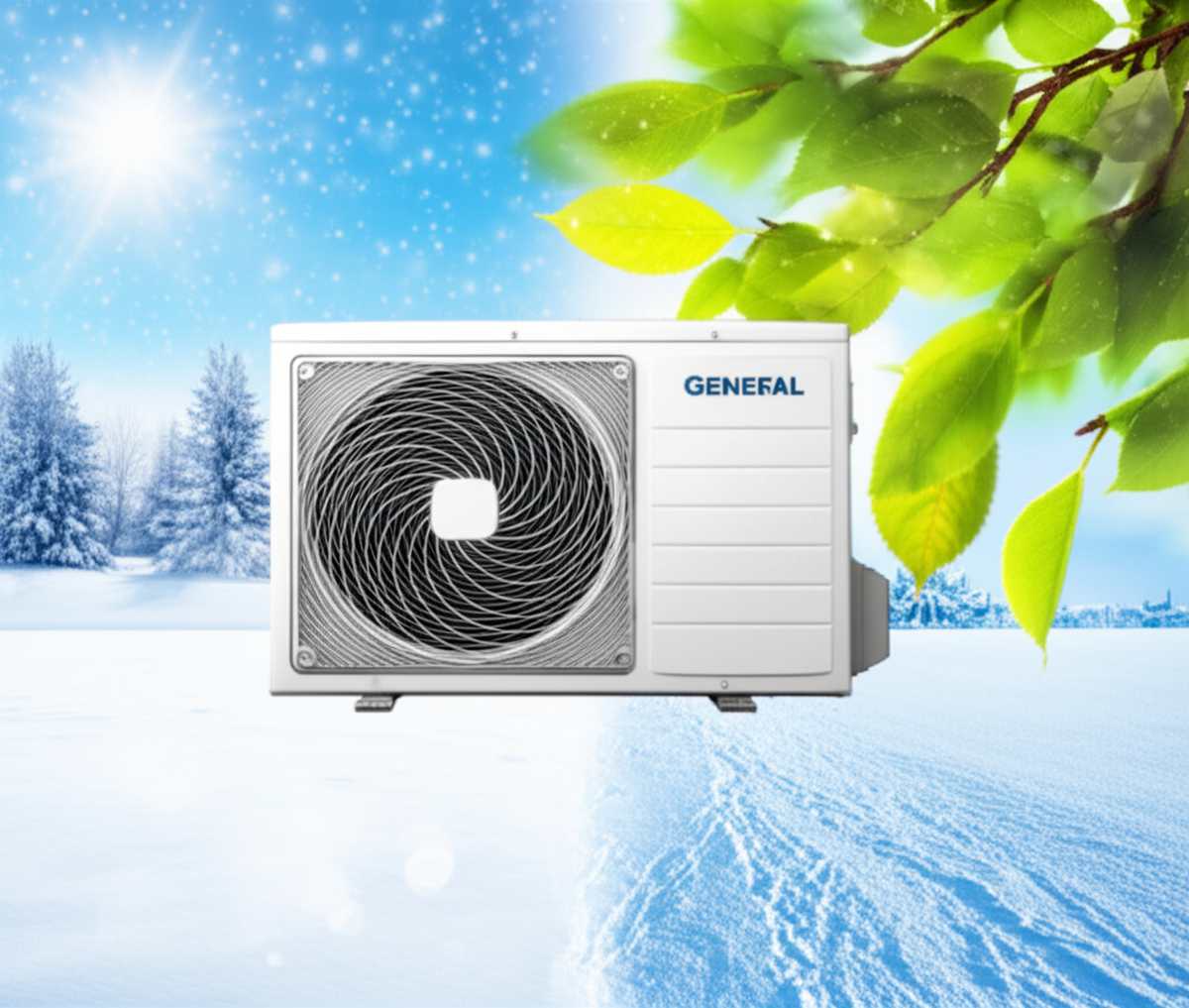 طراحی | اجنرال آیا کولر گازی 24000 اجنرال برای سرمایش و گرمایش چهار فصل مناسب است؟