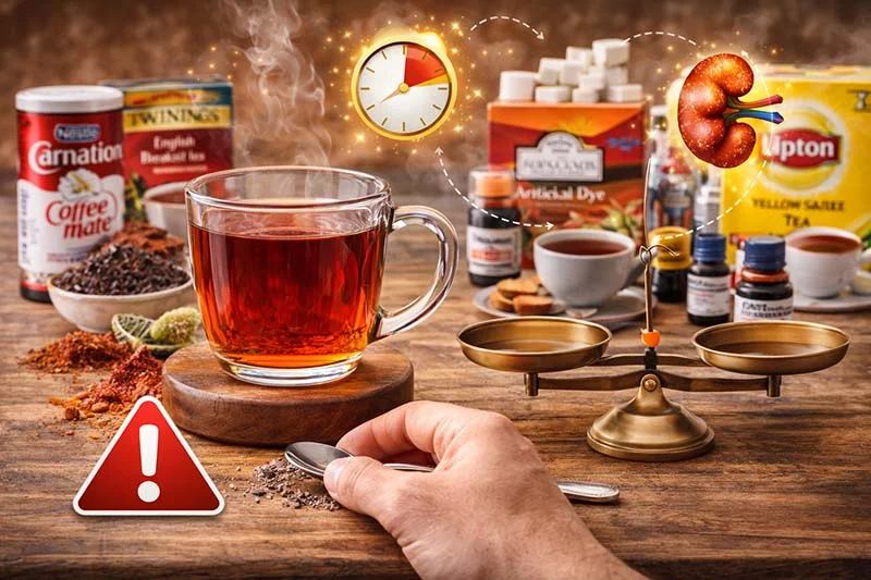 مضرات چای خارجی و نکاتی درباره مصرف متعادل