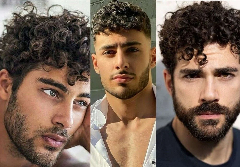 محصولات صافی برای موهای فر مردانه