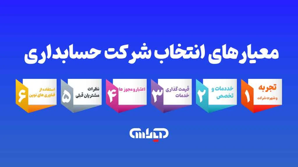حسابداری معیارهای انتخاب شرکت حسابداری برای خدمات حسابداری