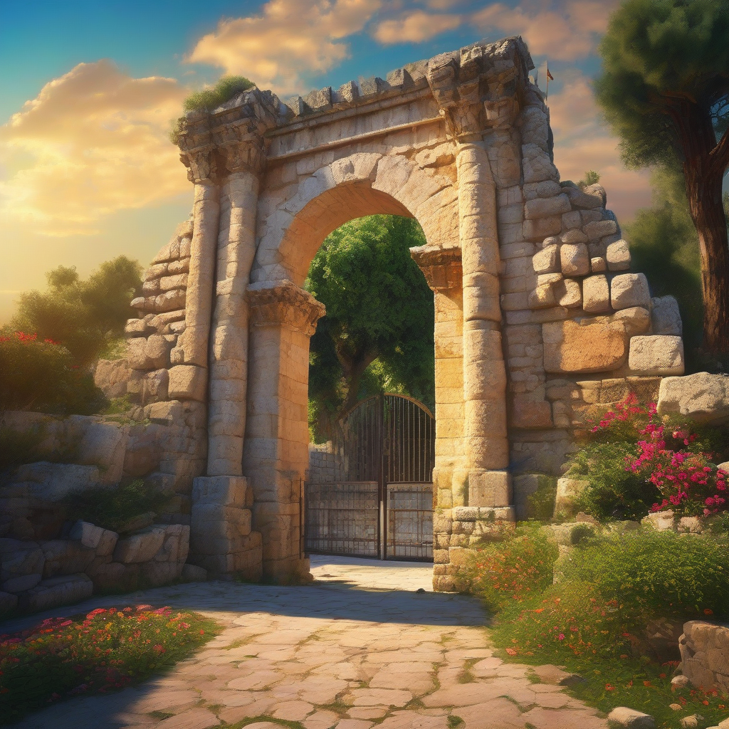 دروازه هادریان آنتالیا Hadrian’s Gate - تاریخ و معماری